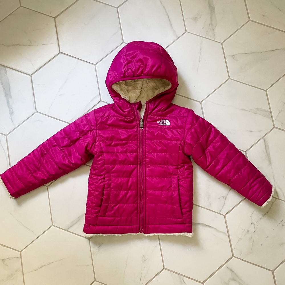 The North Face Mossbud Swirl Reversible Coat | Nordstrom - Size 4T